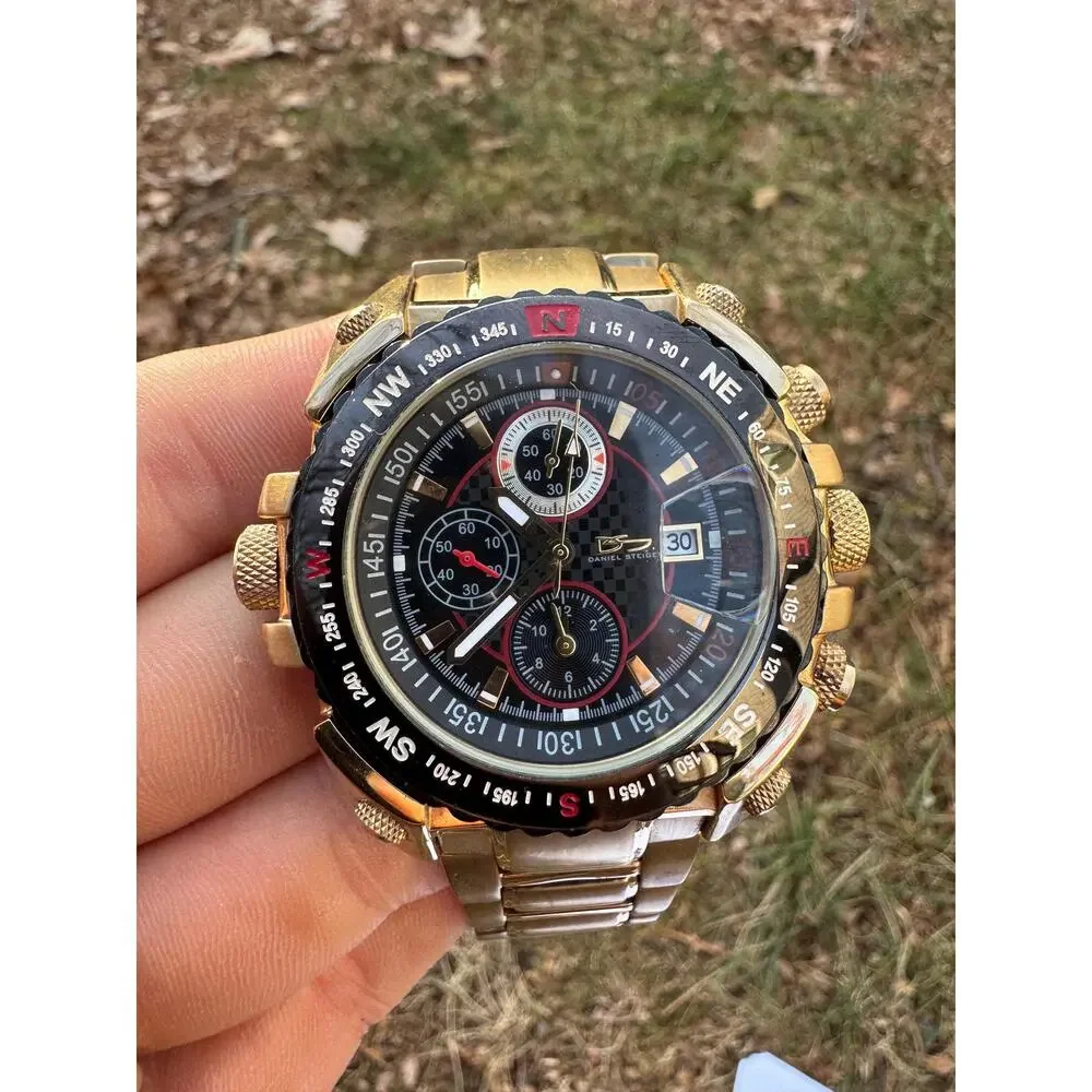 Daniel Steiger 9067G-M Men's Chronograph (Needs New Band and Battery)